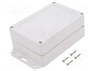 Enclosure: multipurpose; X: 100mm; Y: 150mm; Z: 60mm; ZP; ABS; IP67 KRADEX