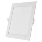 LED recessed luminaire NEXXO, square, white, 12.5W, neutral white, EMOS