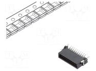 Connector: PCB to PCB; socket; male; PIN: 20; vertical; 1.2A; SMT ADAM TECH