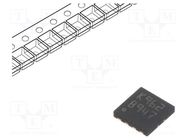 IC: audio amplifier; Pout: 2.8W; Ch: 1; Amp.class: D; uDFN8; 4Ω 