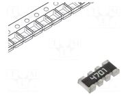 Resistor network: Y; SMD; 4.7kΩ; ±1%; No.of resistors: 4; -55÷155°C YAGEO