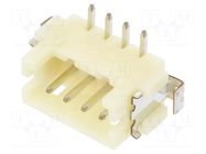 Connector: wire-board; socket; male; PIN: 4; SignalBee; vertical HIROSE
