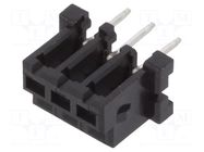 Connector: wire-wire/PCB; socket; female; PIN: 3; SignalBee; THT HIROSE
