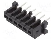 Connector: wire-wire/PCB; socket; female; PIN: 6; SignalBee; THT HIROSE