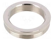 Reduction of threads for glands; Int.thread: M50; brass; nickel HUMMEL