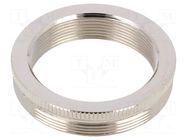 Reduction of threads for glands; Int.thread: M50; brass; R-H HUMMEL