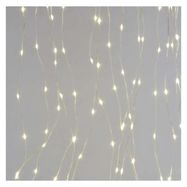 LED Christmas drop chain – curtain, 1.7x1.5 m, outdoor and indoor, warm white, programmes, EMOS
