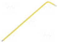 Wrench; hex key,spherical; HEX 1.5mm; Overall len: 91mm WIHA