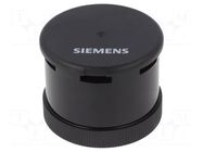 Module: sound signaller; black; 24VDC; 24VAC; Sound level: 100dB SIEMENS