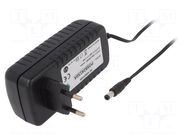 Power supply: switching; mains,plug-in; 24VDC; 1.5A; 36W; 82.5% POS