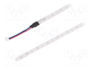LED tape; 5VDC; RGB; 4.5W; IP65; 120°; No.of diodes: 60; 5mA LUMEX