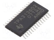 IC: audio amplifier; Pout: 20W; 4.5÷14.4VDC; Ch: 2; Amp.class: D TEXAS INSTRUMENTS