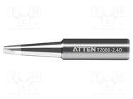 Tip; chisel; 2.4mm; for  soldering iron ATTEN