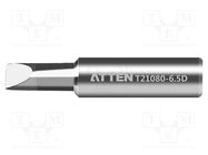 Tip; chisel; 6.5mm; for  soldering iron; ST-2080D ATTEN