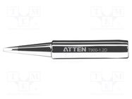 Tip; chisel; 1.2x0.7mm; AT-937A,AT-980E,MS-300,ST-2065D ATTEN