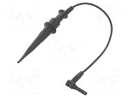 Clip-on probe; hook type; 1kVDC; black; Grip capac: max.4.3mm STÄUBLI