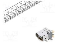 Connector: ix Industrial; socket; IX; male; PIN: 10; A; gold-plated HIROSE