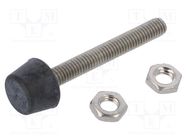 Clamping bolt; Thread: M6; stainless steel; L: 55mm; Ø: 13mm ELESA+GANTER