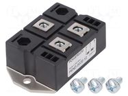 Module: diode; double,common anode; 1.2kV; If: 312A; PWS-E; screw POWERSEM