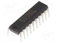 IC: digital; bus transceiver; Ch: 8; THT; DIP20; 1.65÷3.6VDC; tube TEXAS INSTRUMENTS