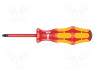 Screwdriver; insulated; Torx®; TX20; Blade length: 80mm; 1kVAC WERA