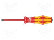 Screwdriver; insulated; Torx®; TX15; Blade length: 80mm; 1kVAC 