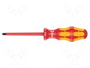 Screwdriver; insulated; Torx®; TX25; Blade length: 100mm; 1kVAC WERA