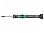 Screwdriver; precision; hex key; HEX 0.035"; Kraftform Micro WERA