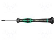 Screwdriver; precision; Torx®; TX04; Blade length: 40mm WERA