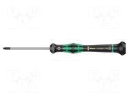 Screwdriver; precision; Torx®; TX08; with holding function WERA