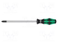 Screwdriver; Pozidriv®; PZ4; Kraftform Plus-300 WERA