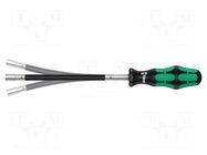 Screwdriver; with flexible shaft; 6-angles socket; HEX 8mm WERA
