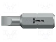 Screwdriver bit; slot; 4,5x0,6mm; Overall len: 39mm WERA