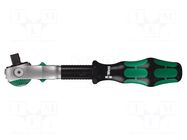 Rattle; 3/8"; 199mm; Teeth: 72 WERA