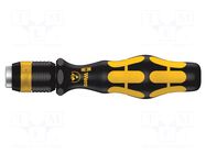 Screwdriver handle; ESD,with quick-release chuck; 1/4"; 90mm WERA