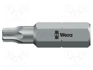 Screwdriver bit; Torx® PLUS; 3IP; Overall len: 25mm WERA