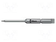 Screwdriver bit; Torx®; TX06; Socket size: 4mm; Overall len: 70mm WERA