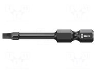 Screwdriver bit; square; RB2; Overall len: 50mm; Plating: diamond WERA