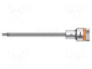 Socket; Hex Plus key,socket spanner; HEX 5mm; 1/2"; Zyklop WERA
