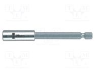 Holders for screwdriver bits; Socket: 1/4"; Overall len: 152mm WERA