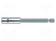 Holder; Socket size-inch: 1/4"; HEX 1/4"; Overall len: 152mm WERA