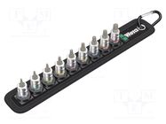 Wrench-set; Bit: Torx® with protection; 28mm WERA