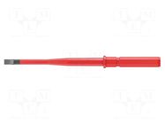 Interchangeable blade; insulated,slim; slot; 5.5x1mm; 1kVAC WERA