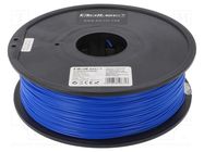 Filament: PLA PRO; Ø: 1.75mm; blue; 205÷225°C; 1kg 