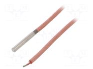 Sensor: temperature; Pt1000; cl.B; Body dim: Ø5.7x28mm; plug-in DANFOSS