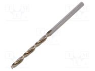 Drill bit; for metal; Ø: 2.78mm; 7/64"; L: 61mm; bulk,industrial ALPEN-MAYKESTAG