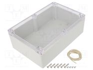 Enclosure: multipurpose; X: 146mm; Y: 222mm; Z: 75mm; Ritec; IP65 HAMMOND