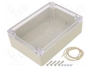 Enclosure: multipurpose; X: 121mm; Y: 171mm; Z: 55mm; Ritec; ABS; IP65 HAMMOND