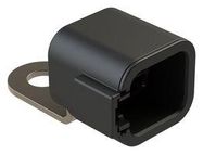 AUTOMOTIVE CONNECTOR, RCPT, 6POS, BLACK