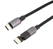 USB CABLE, 2.0 C PLUG-PLUG, 6.6FT